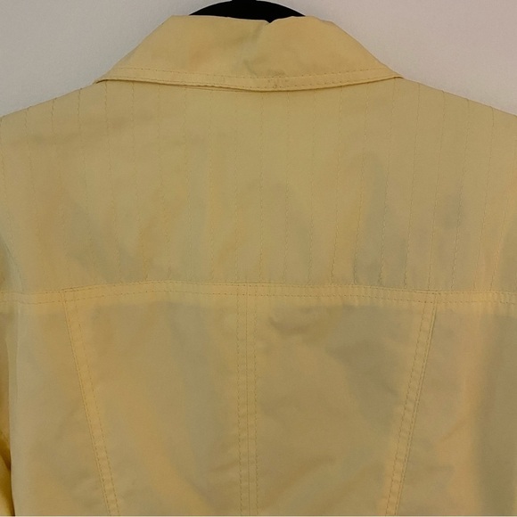 Bonita Yellow Blazer Style Jacket Women's Women’s Size Large - Picture 9 of 15
